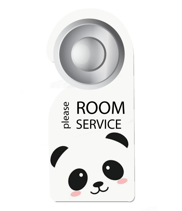 ป้ายแขวนประตู Cute panda Door Tag